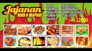 Download Gratis 30 Contoh Spanduk Sosis Bakar Format CDR