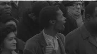 Anti-Apartheid Protest at Trafalgar Square | 10th Anniversary of Sharpeville Massacre | March 1970