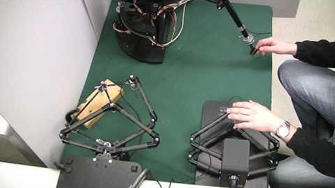 Haptic Trilateral Teleoperation Control