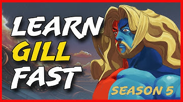 LEARN GILL in 2 MINUTES (Basic to Pro) | Gill Guide | Street Fighter V Season 5