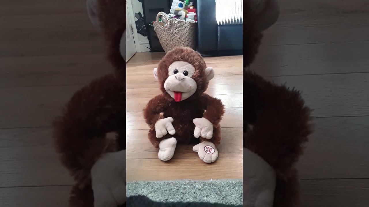 funny face monkey toy