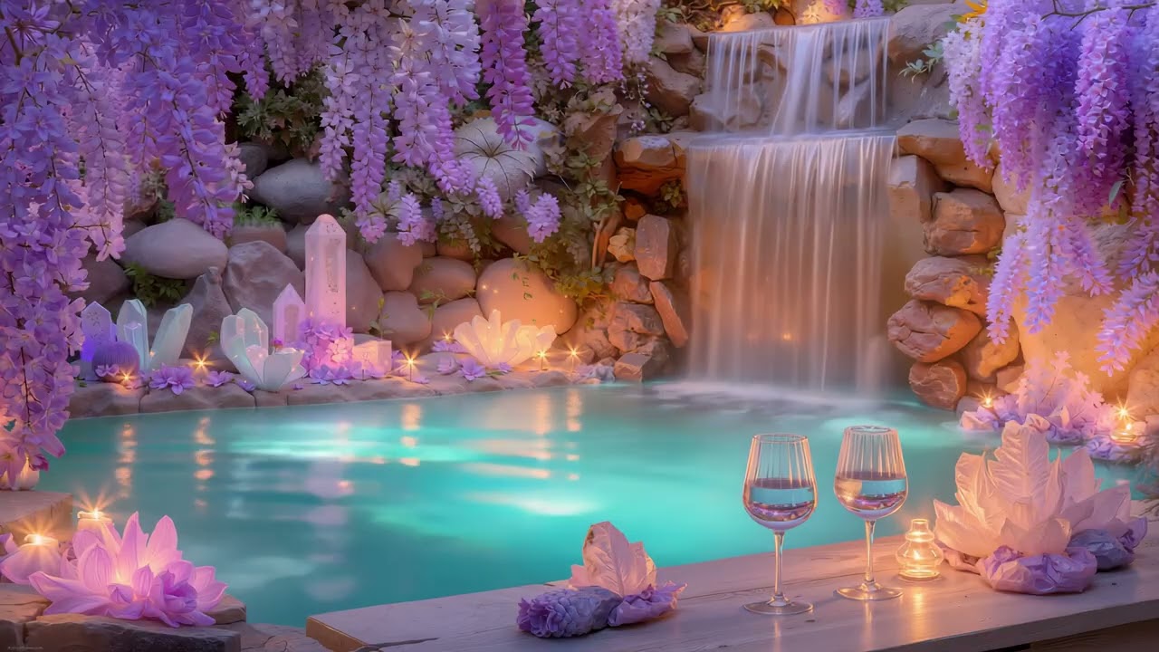 Relaxing Music Relieves Stress, Anxiety and Depression ✨ Soothing Piano + Bamboo Water Fountain