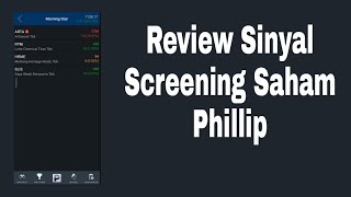 Review Live Sinyal Screening Saham Phillip Sekuritas Poems Id