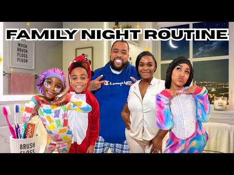 Night Routine With Hanna Major Family