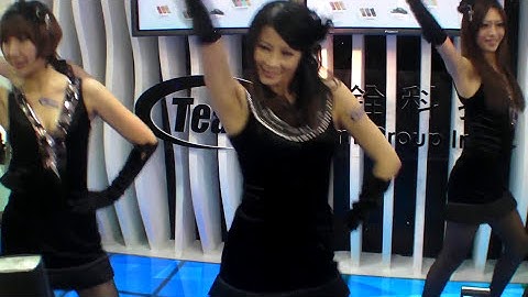 TEAM SG熱舞Evacuate the Dancefloor(1080p)@2011COMPUTEX台北國際電腦展