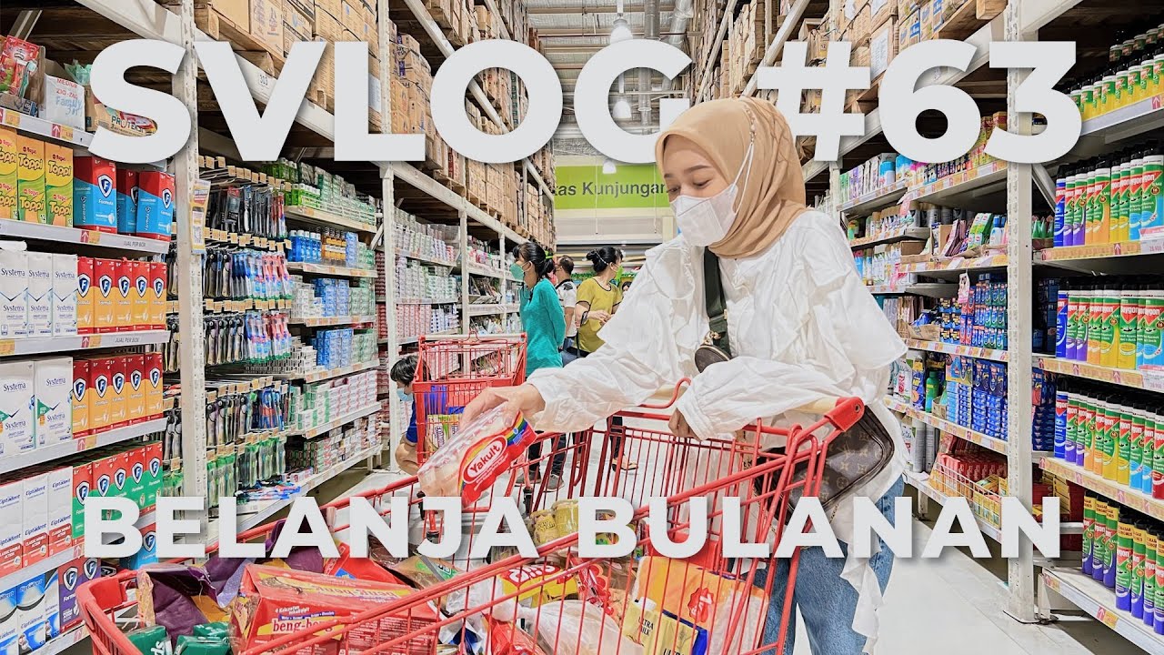 #SVLOG 63 : BELANJA BULANAN DI LOTTE GROSIR!! | Seviq Febinita
