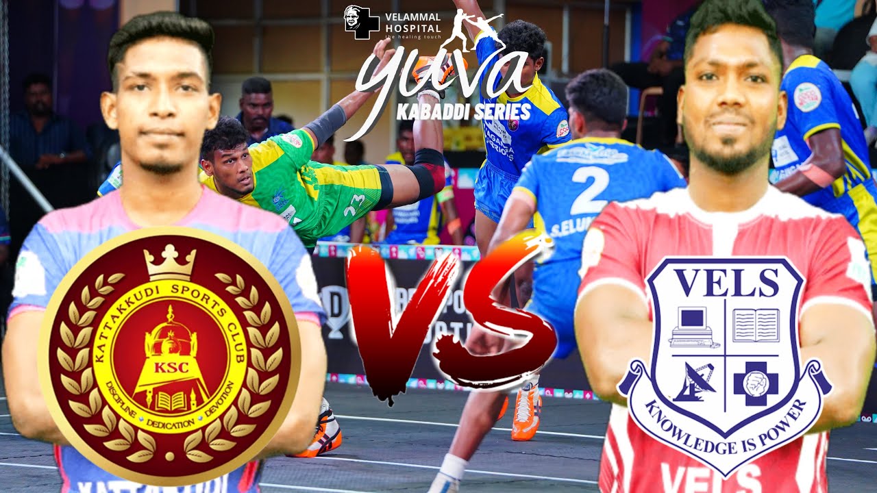 VELS UNIVERSITY VS KATTAKKUDI SPORTS YUVA KABADDI SERIES TAMIL NADU CLUBS-2024 #live