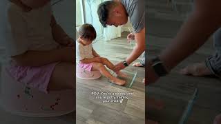 This method can help your child with potty training #daddy #family #tips #lifehacks