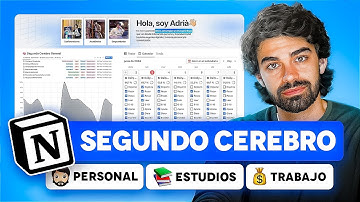 Cómo organizar toda tu vida? Segundo Cerebro en Notion I Mi Plantilla Gratis I Tutorial 2024