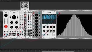 VCV Rack module : random gate router and signal histogram