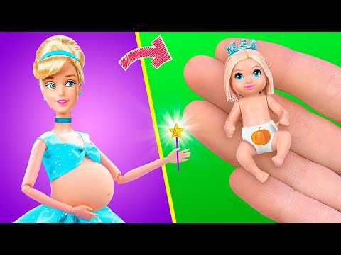 13 Mẹo Thủ Công Cho Búp Bê Em Bé/ Búp Bê Tí Hon, Bồn Tắm, Yếm Và Nhiều Hơn Nữa! | Foci