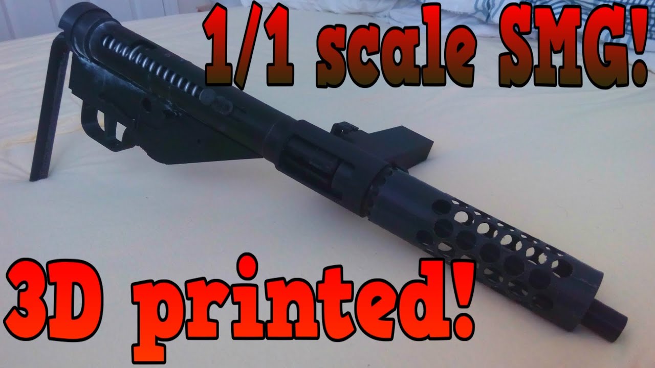 Full scale sten SMG! - The 3D printer ep 1
