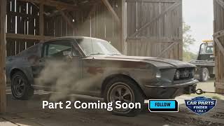Abandoned 1967 Mustang Found in a Barn After 40 Years Full Restoration Journey