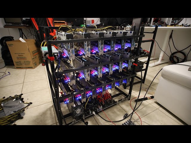 ② Mining Rig — Cartes vidéo — 2ememain