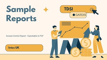 TDSi Gardis   Sample Reports