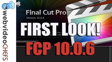 Final Cut Pro 10.0.6 First Look