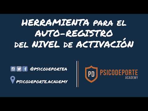 Herramienta para el Auto-registro del Nivel de Activación