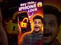 14 April 2026 Say THIS & Your iPhone Will LOCK 😱 (Try It!) & safe your phone