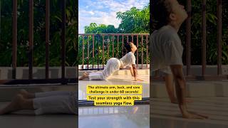 Check how deep your flow can go #youtubeshorts #yoga #yogawithbarbieleena #life