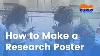 How to Make a Research Poster - UF CURBS Workshop, Fall 2021