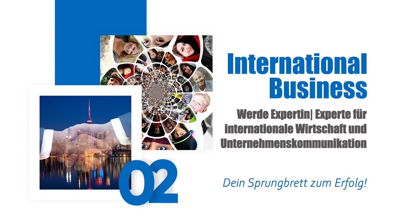 Ausbildungszweig International Business Youtube