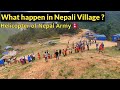 Army Helicopter Landed in Nepali Village Barekot || Nepal Village Life