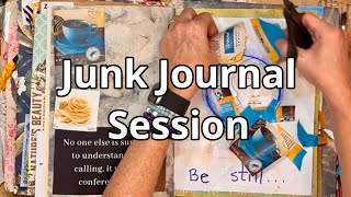 JUNK JOURNAL SESSION @abitofbirdsong
