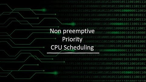 Non preemptive Priority CPU Scheduling | Operating Systems | Anna University | Engineering | Tamil