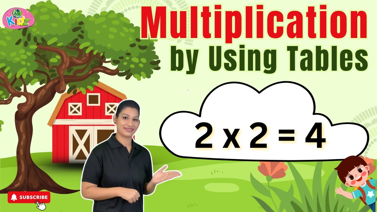 Multiplication Using Tables | How to Use a Multiplication Table | Learn ...