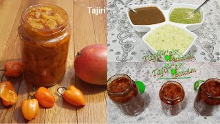 Pilipili ya Kukaaanga /Mapishi Rahisi ya Pilipili ya Maembe, Malimau ,Chutney na Ukwaju /Hot Chilis