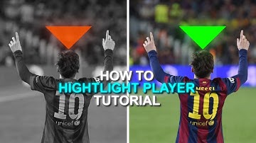 How to highlight players on after effects