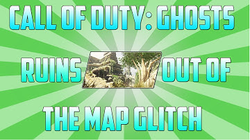 Call of Duty: Ghosts - Ruins Out Of The Map Glitch! (Devastation DLC)
