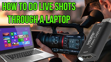 NEWS 9 TRAINING | How to Setup LIVE Shots Through A Laptop