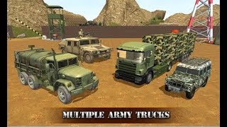 US OffRoad Army Truck Driver 2017 / Army Truck Driving Game / Android Gameplay Video screenshot 3