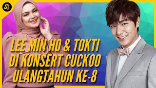 PENAMPILAN LEE MIN HO DI KONSERT CUCKOO BERSAMA DATO SERI SITI NURHALIZA