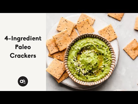 Pat's 4-Ingredient Paleo Crackers
