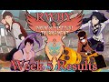 Week 5 Results - Phoenix Festival Tournament 2021