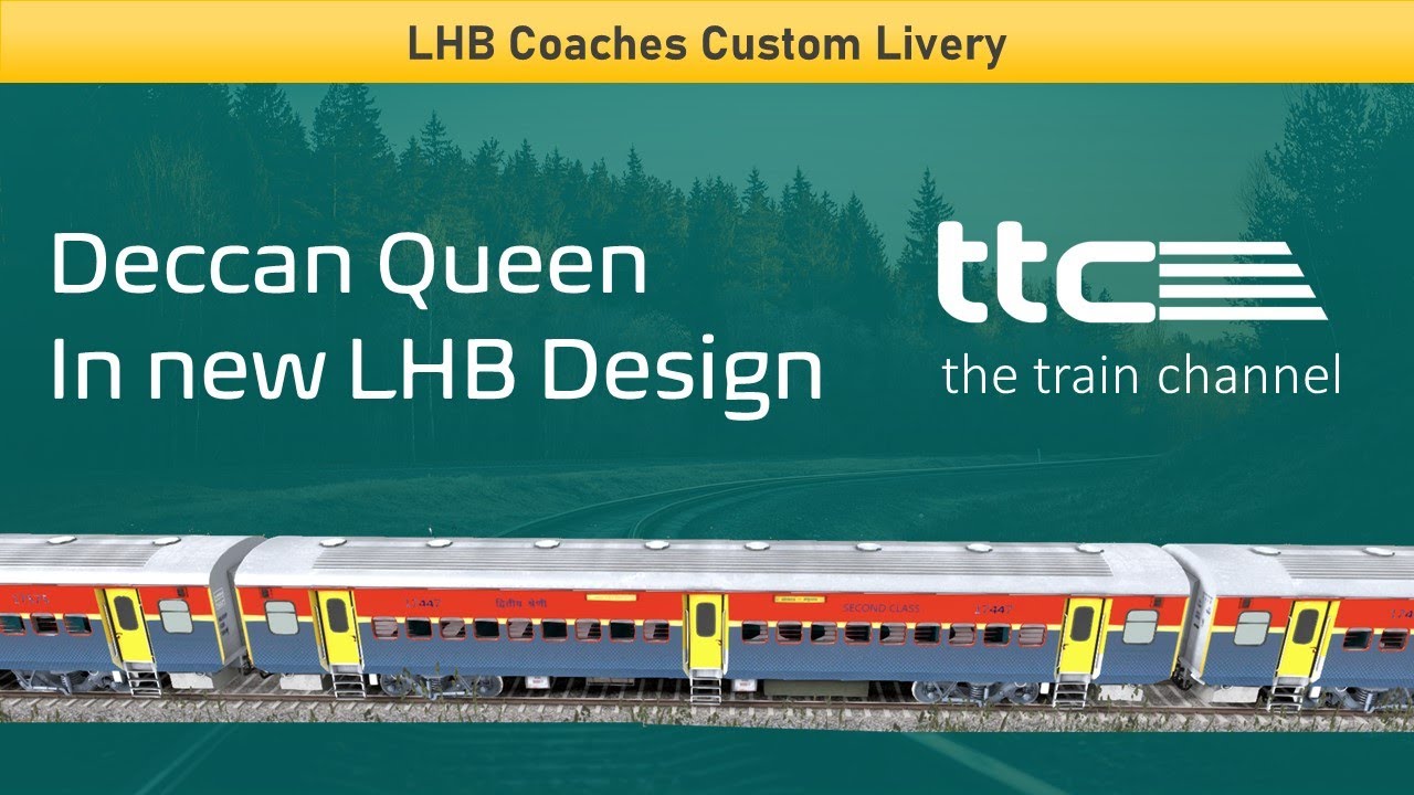 Deccan Queen LHB Coach New Livery