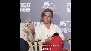 Famous Chris Pine zoning out Wealth