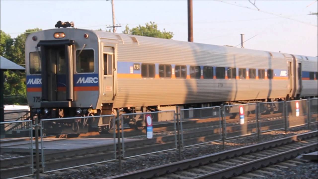 TVSVarious Trains Crum Lynne (With Guest Appearance by MARC) YouTube