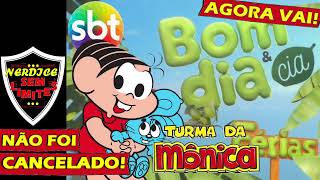 Não Foi Cancelado Turma Da Mônica Estreia Finalmente No Bom Dia E Cia Especial De Férias Do Sbt