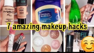 7 Amazing makeup hacks 😇llmano official