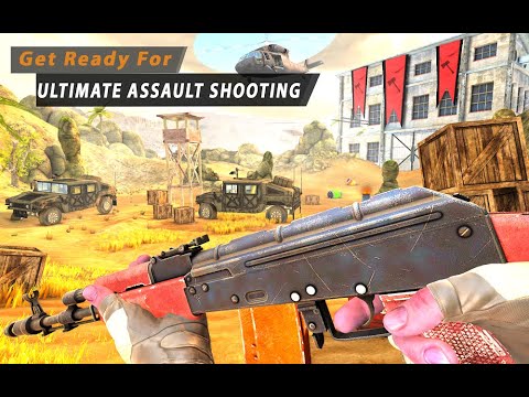 Desert fps Shooter: free Offline Shooting games 3D Android,Gameplay