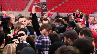 Protesty na zápase Slavia - Sigma Olomouc 5.5.2011 @ HD 1080p