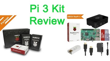 ABOX Raspberry Pi 3 Ultimate Starter Kit Unboxing & Review