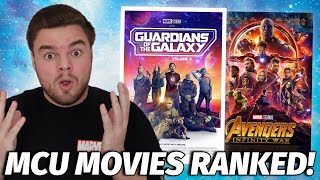 All 32 MCU Movies Ranked! (w/ Guardians of the Galaxy Vol. 3)