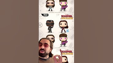 Deadpool & Wolverine Funko Pops Gambit X-23 Elektra Blade 2024 #shorts