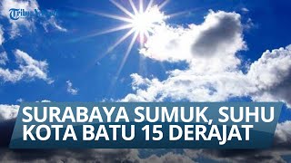 Suhu Surabaya 35 Derajat Celcius. Sepanjang Hari Jatim Tidak Hujan. Info Cuaca Kamis (9/10/2025)
