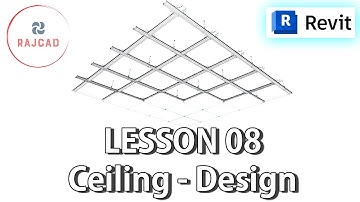 Autodesk Revit Architecture Tutorial - Lesson 08 - Modeling Ceilings and Modification