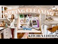 KITCHEN SPRING CLEANING 2022 | MAJOR DECLUTTERING AND ORGANIZATION TIPS!